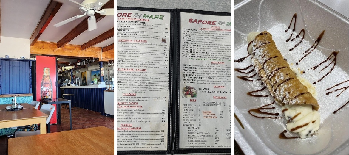 Sapore di Mare Menu